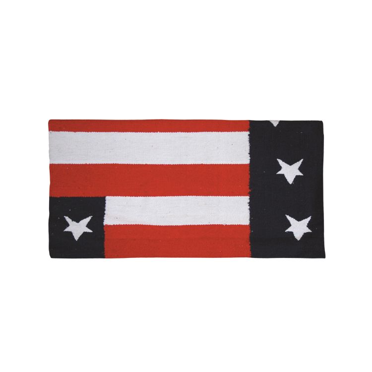 Lakota-Baumwolldecke mit USA-Flagge