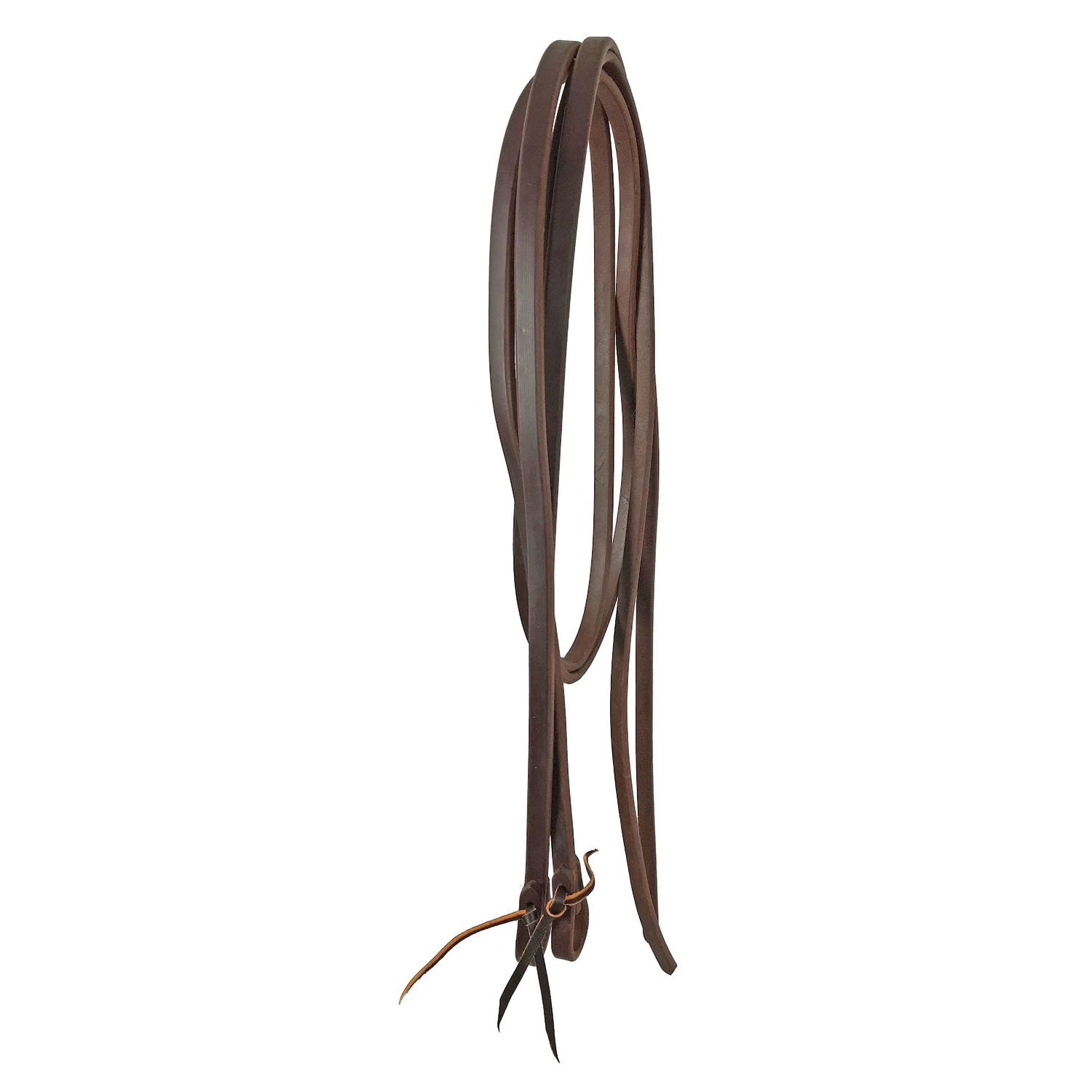 Pool's heavy end deep oil leather reins 1.6 cm x 2.20 m