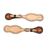 Pool's 2-farbige Western-Sporenriemen