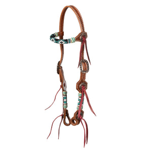 Pools Westernzaumzeug mit blauem Stern