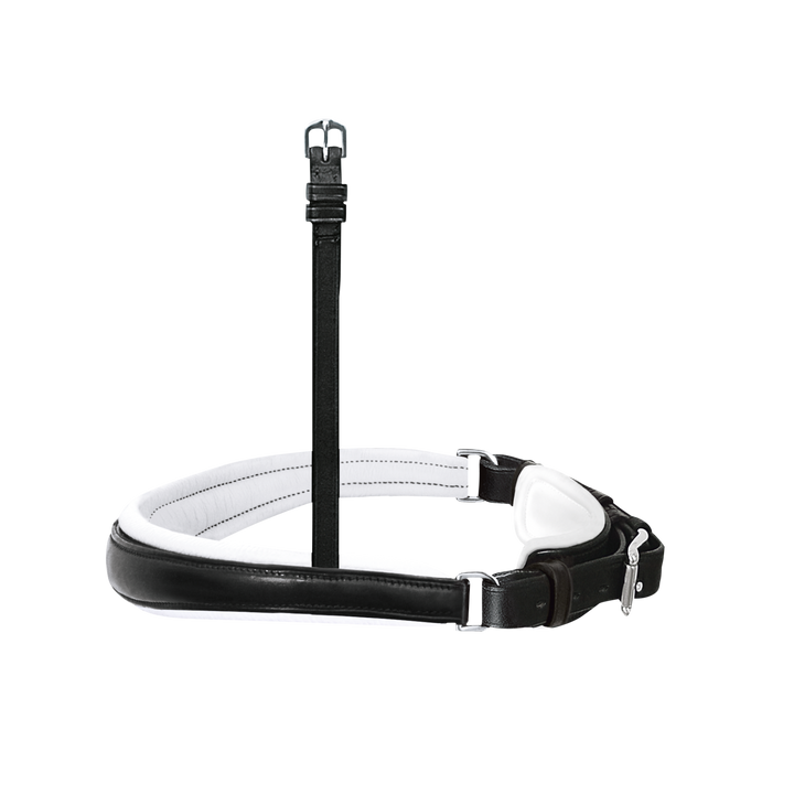 Passier exchangeable anatomically formed caveson with white lining