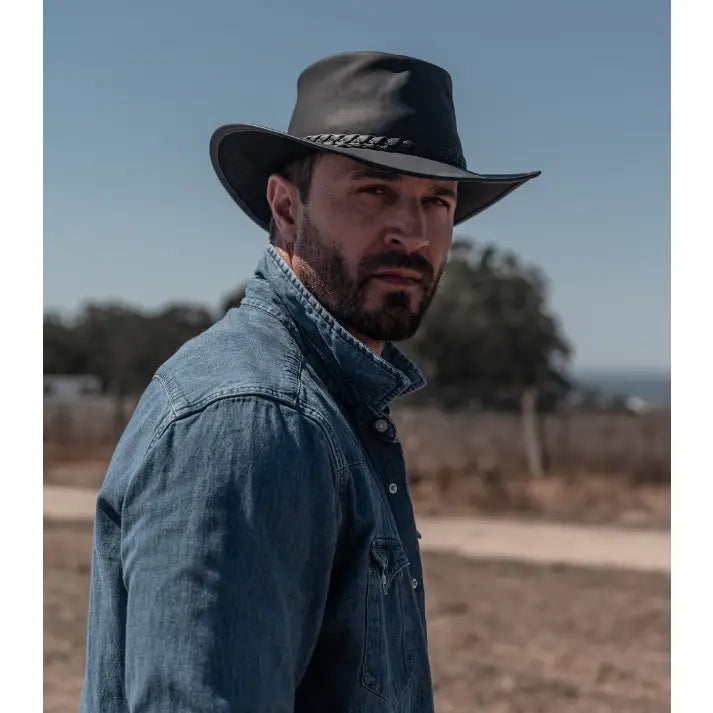 American hat makers Crusher | knautschbare Outback-Hut