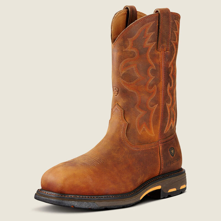 Ariat workhog Australia wide square toe steel toe work boot für Männer