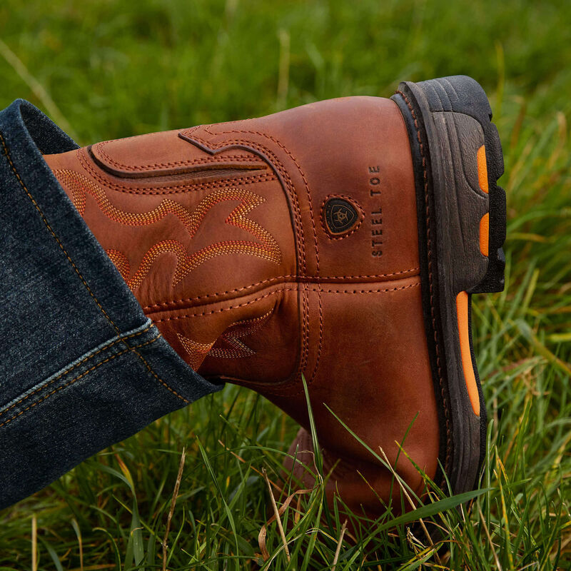 Ariat workhog Australia wide square toe steel toe work boot für Männer