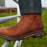 Ariat workhog Australia wide square toe steel toe work boot für Männer
