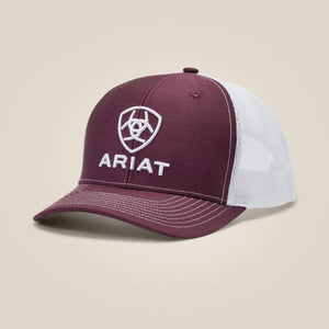 Ariat stacked logo trucker Kappe
