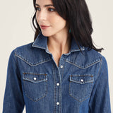 Ariat farriday denim shirt für Damen