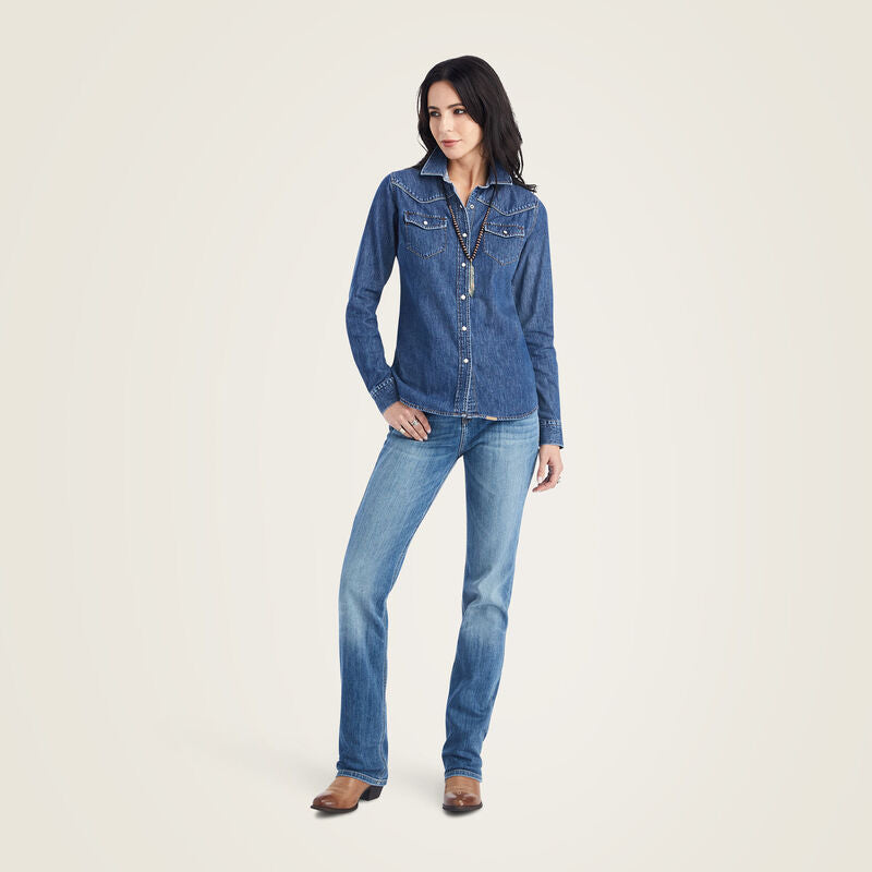 Ariat farriday denim shirt für Damen