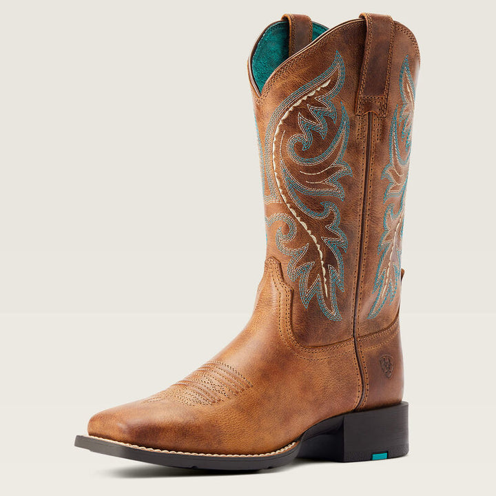 Ariat round up back zip Westernstiefel für Damen