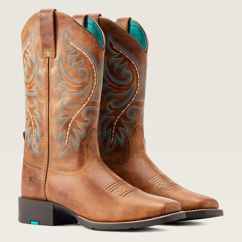 Ariat round up back zip Westernstiefel für Damen