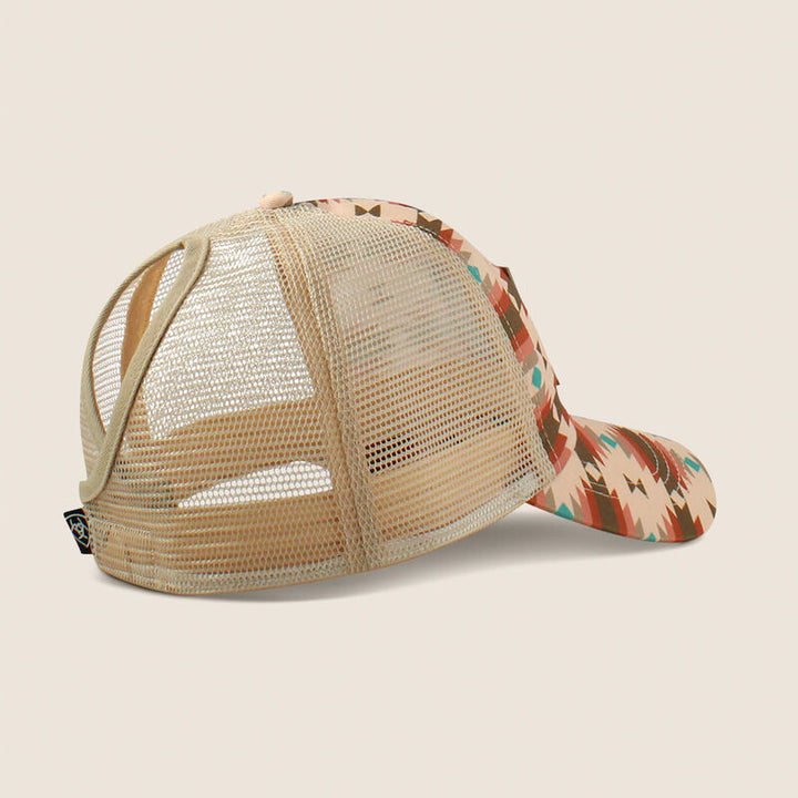 Ariat southwest print logo patch Kappe für Damen