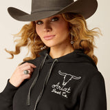 Ariat steer stitch hoodie für Damen