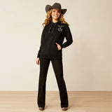 Ariat steer stitch hoodie für Damen