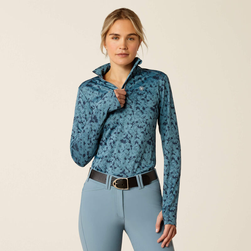 Ariat prophecy 1/4 zip baselayer für Damen