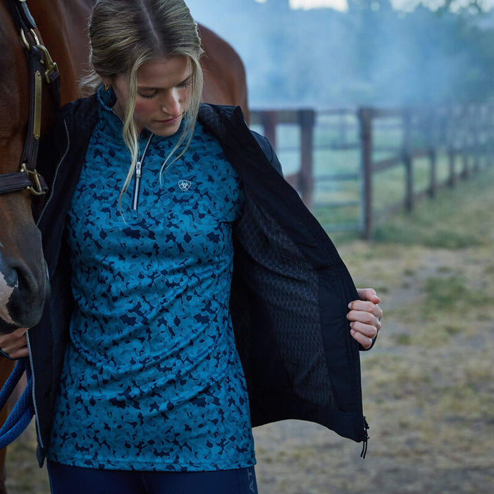 Ariat prophecy 1/4 zip baselayer für Damen