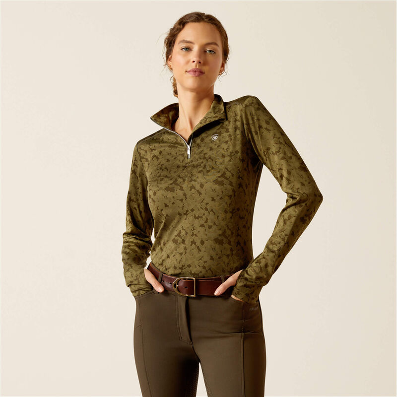 Ariat prophecy 1/4 zip baselayer für Damen