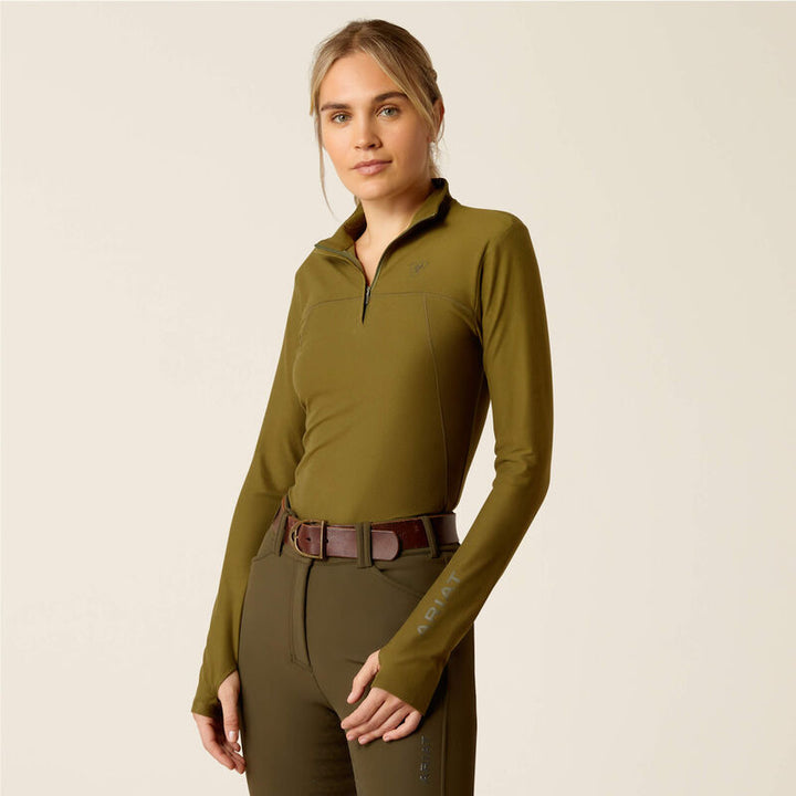 Ariat lowell 3.0 1/4 zip baselayer für Damen