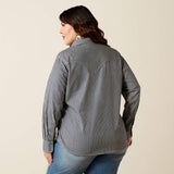 Ariat-Westernhemd mit Eisenbahnstreifen für Damen