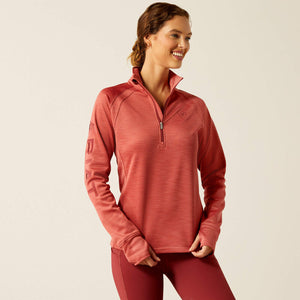 Ariat tek team 1/2 zip sweatshirt für Damen