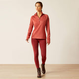 Ariat tek team 1/2 zip sweatshirt für Damen