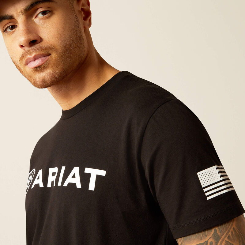 Ariat shield flag T- shirt für Männer