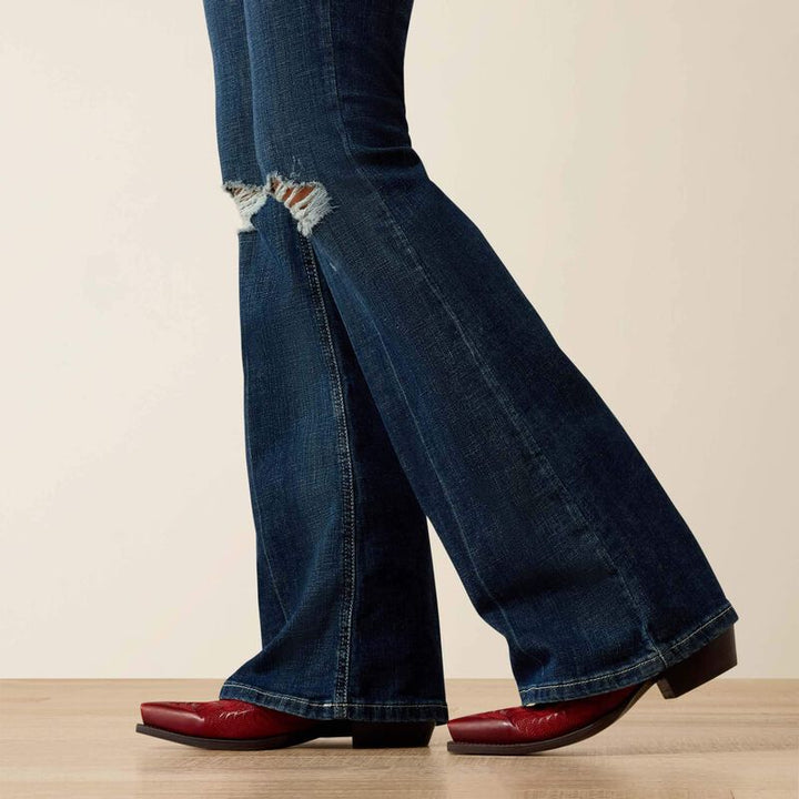 Ariat perfect rise christine flare jeans für Damen