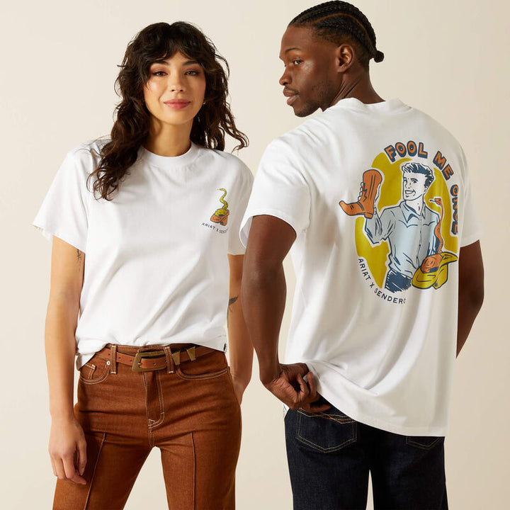 Ariat sendero fool me once T- shirt für Männer