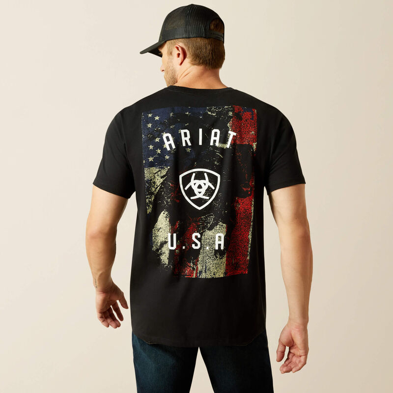 Ariat fadded bull t-shirt