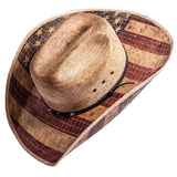 American hat makers Liberty | Cowboyhut aus mexikanischem Palmenstroh