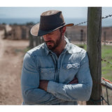 American hat makers Crusher | knautschbare Outback-Hut