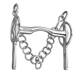 Herm. Sprenger Liverpool bit with Mullen mouthpiece - Stainless steel 43144