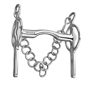 Herm. Sprenger Liverpool bit with Mullen mouthpiece - Stainless steel 43144