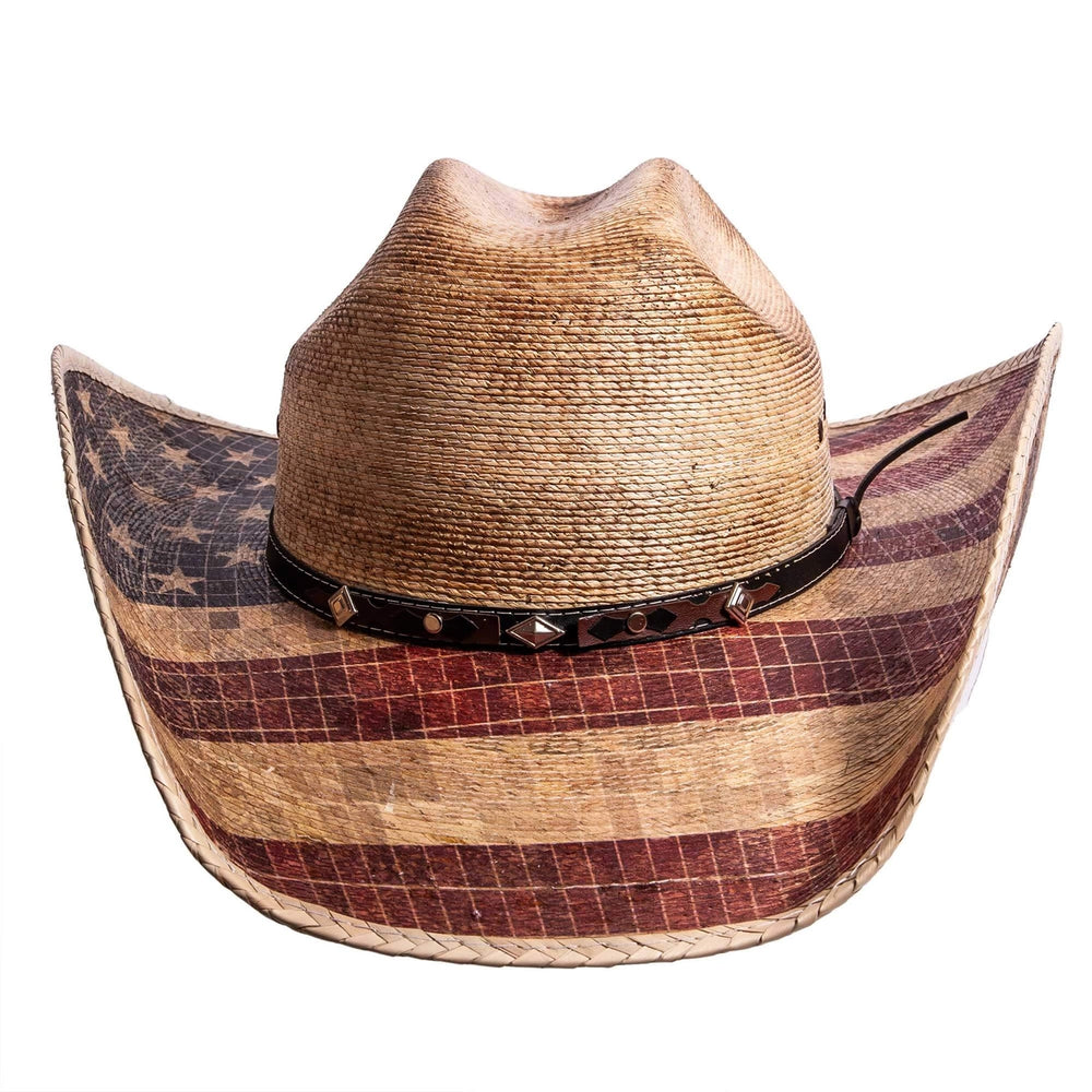 American hat makers Liberty | Cowboyhut aus mexikanischem Palmenstroh