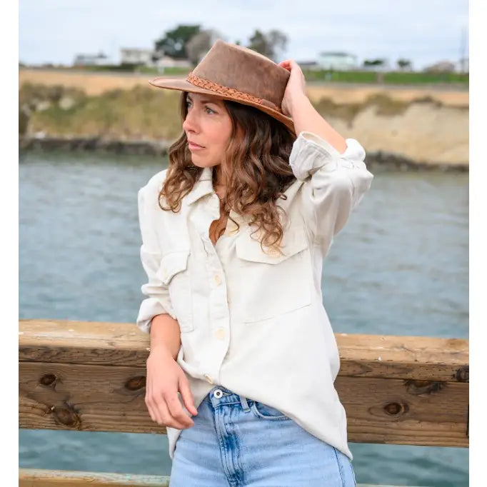 American hat makers Crusher | knautschbare Outback-Hut