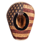 American hat makers Liberty | Cowboyhut aus mexikanischem Palmenstroh