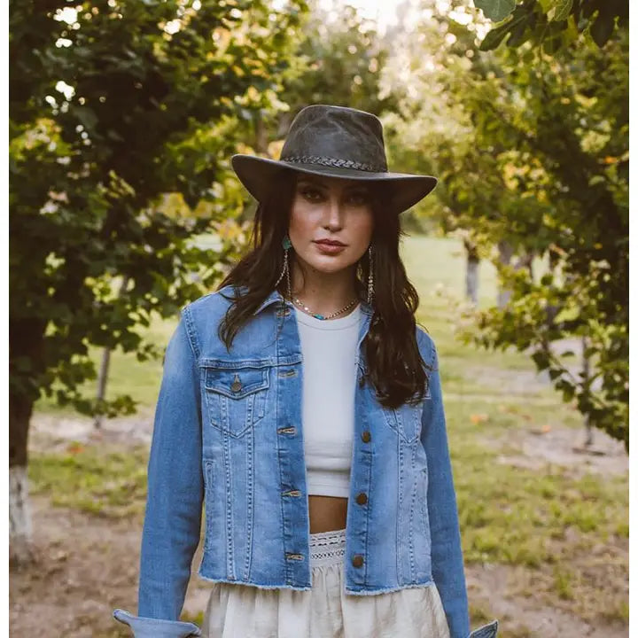 American hat makers Crusher | knautschbare Outback-Hut