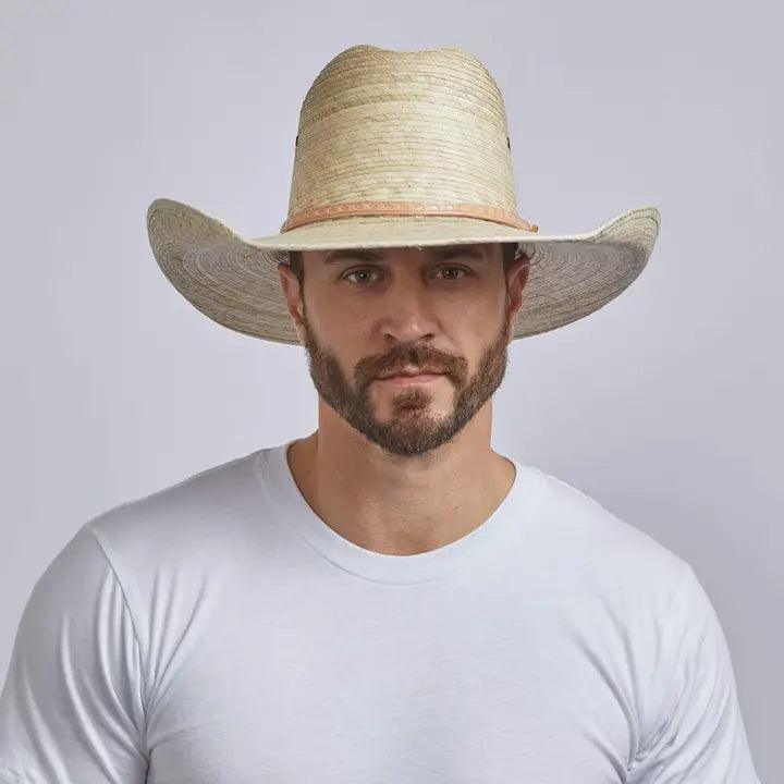 Ringo, Cowboyhut aus Strohpalme für Herren von American Hat Makers | Cowboyhut aus Stroh