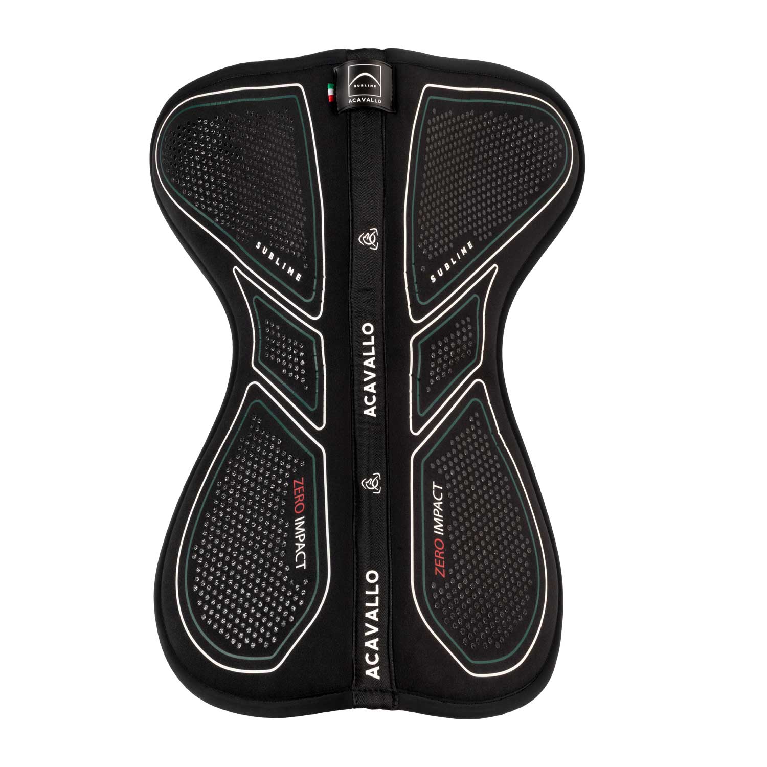 Acavallo sublime zero impact flat memory foam rear riser AC 895