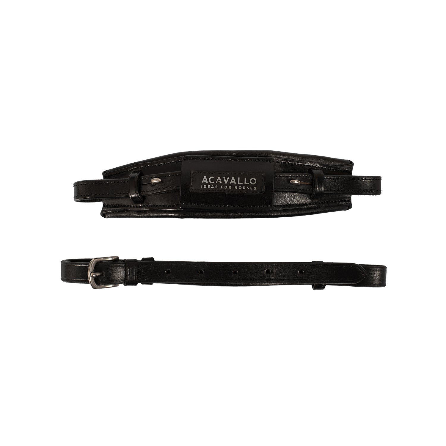 Acavallo Hackamore Reithalfter Kalbsleder