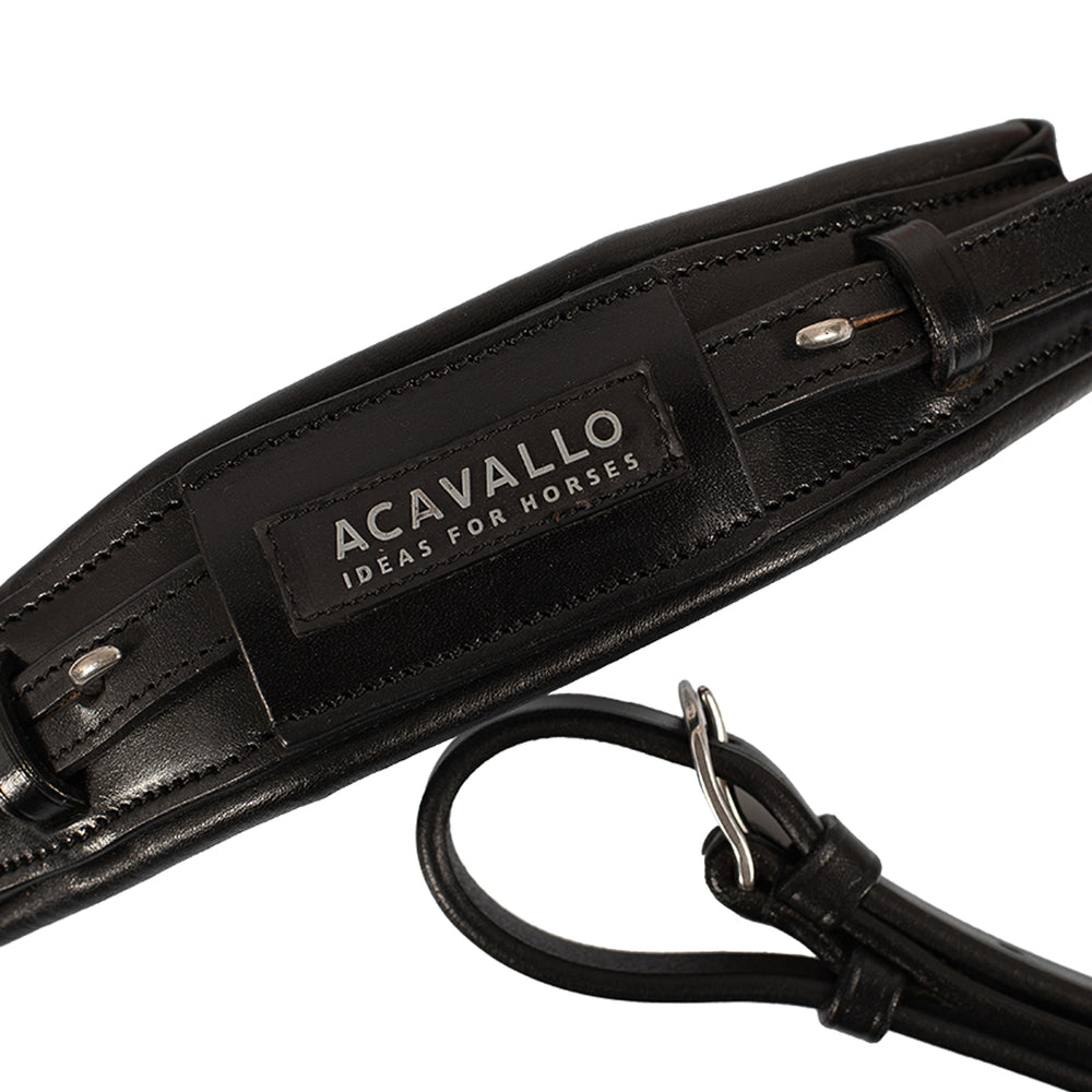 Acavallo Hackamore Reithalfter Kalbsleder