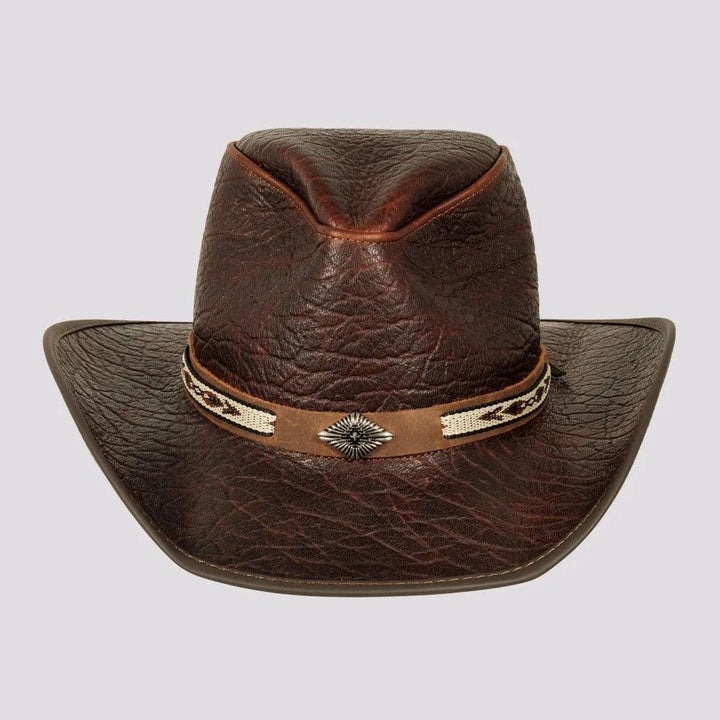 American hat makers Badlands | Herren-Cowboyhut aus Büffelleder