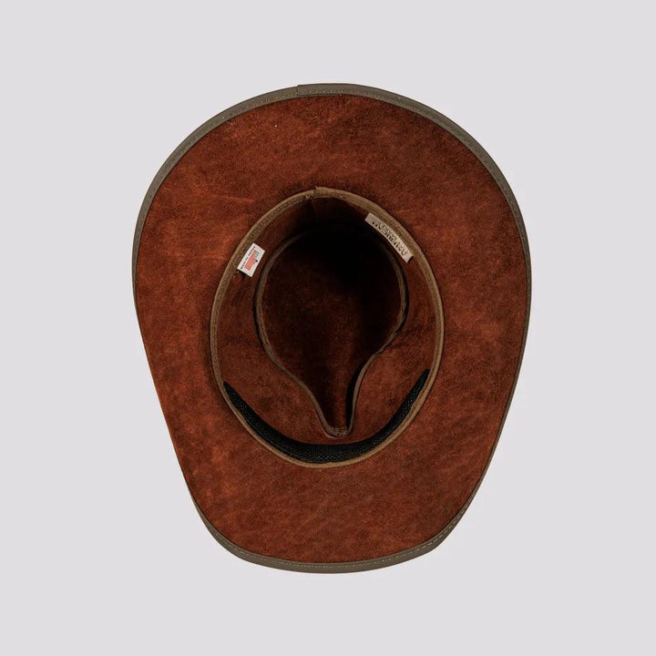 American hat makers Badlands | Herren-Cowboyhut aus Büffelleder