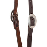Lakota one ear leather headstall