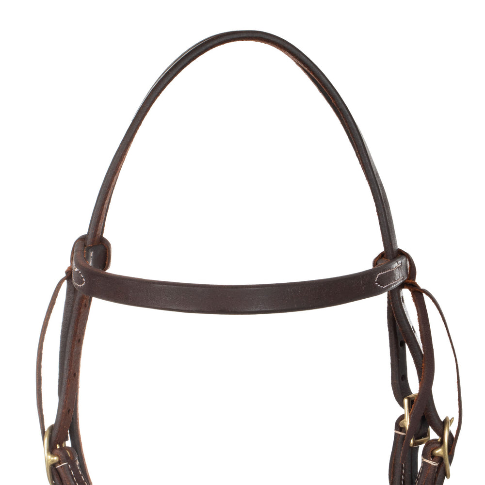 Lakota western tie ends browband bridle