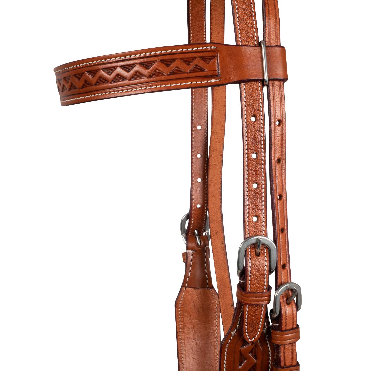 McBryan western headstall border stamp MBH01000