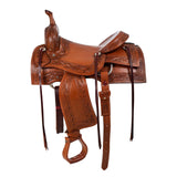 McBryan border stamp team penning saddle MBH08012