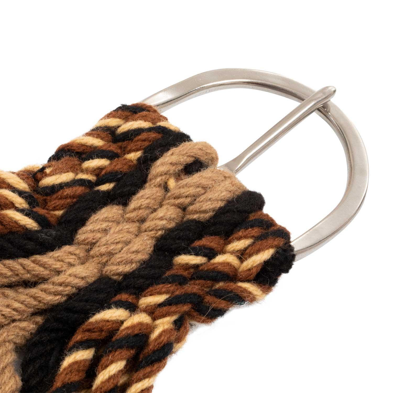 Pool's Westerngurt aus Mohair mit zentraler Lederverstärkung