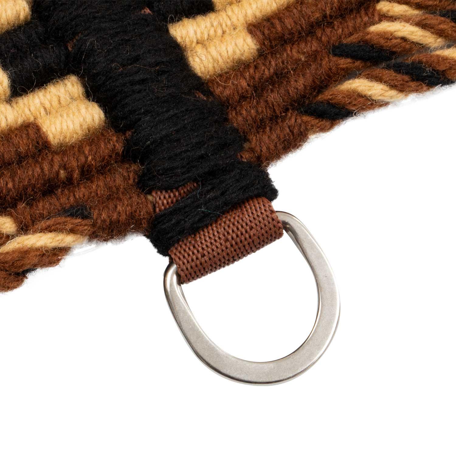 Pool's Westerngurt aus Mohair mit zentraler Lederverstärkung