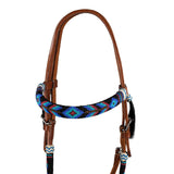 Pool's Westernzaumzeug mit Perlenstickerei