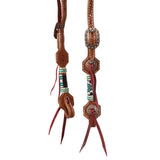 Pools Westernzaumzeug mit blauem Stern